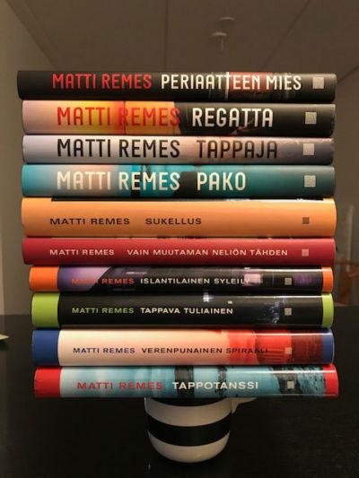 Matti Remeksen dekkareiden tapahtumat sijoittuvat 100-prosenttisesti Hankoon.